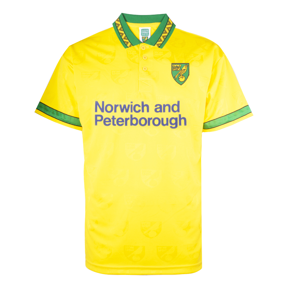 Norwich City Away football shirt 1993 - 1994. Sponsored by Norwich ...