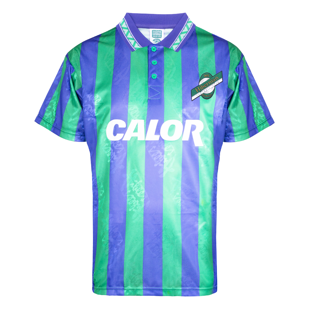 Hibernian Retro Away baju