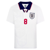 England 1993 No8 Gascoigne Retro Football Shirt