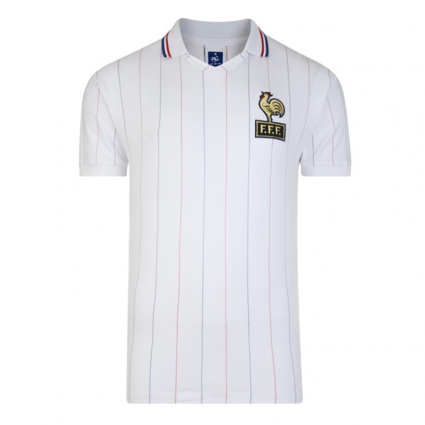 France 1982 Coupe du Monde Maillot ExtÃ©rieur