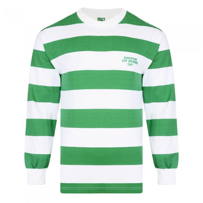 Celtic 1967 European Cup Winners L/S Retro Shirt