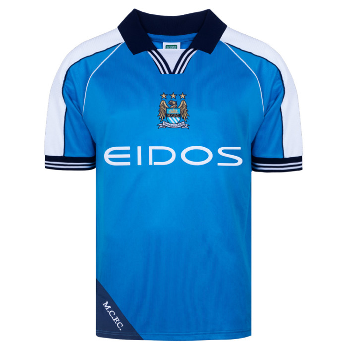 Manchester City 2000 Retro Football Shirt