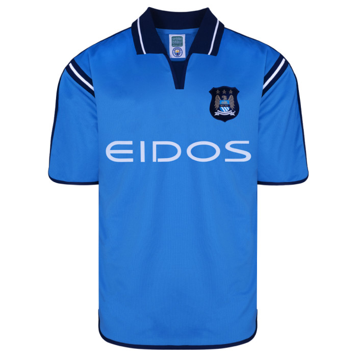 Manchester City 2001 Retro Football Shirt
