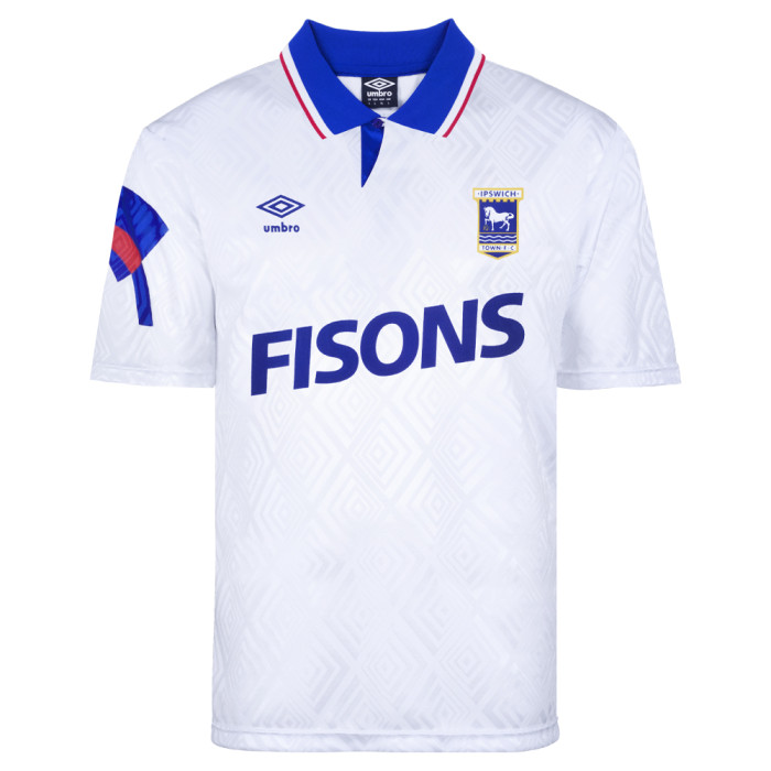 Ipswich Town 1992 Away Umbro Retro Football Shirt
