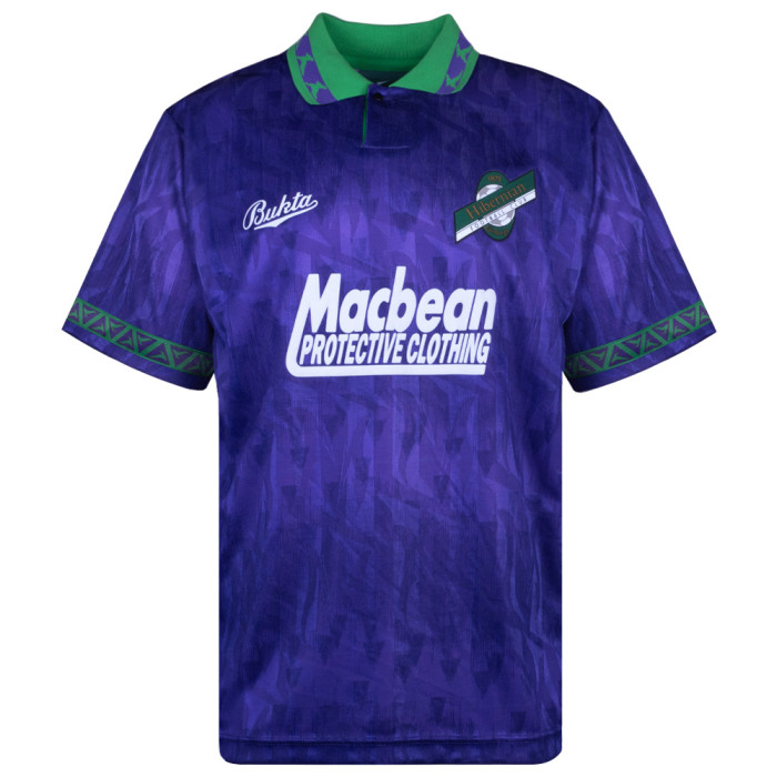 Hibernian 1992 Bukta  Away Retro Football Shirt