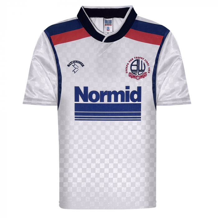 Bolton Wanderers 1989 SVT Retro Football Shirt
