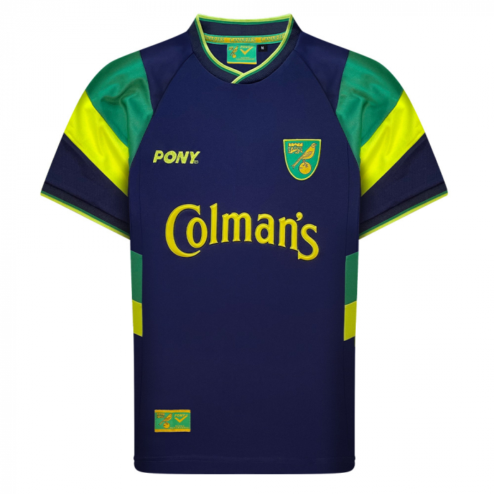 Norwich 1998 PONY Third Retro Football Shirt