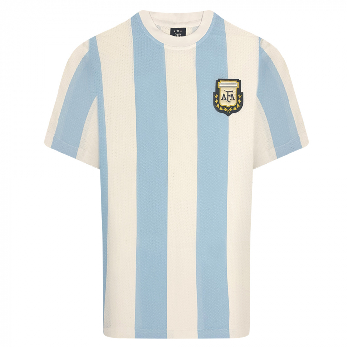 Argentina 1986 World Cup Finals No 10 Retro Shirt