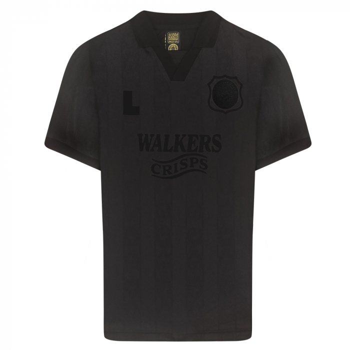 Leicester City 1995 Black Out Retro Football Shirt