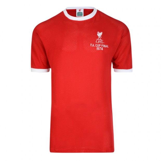 Liverpool 1974 FA Cup Final AX shirt | Liverpool Retro Jersey | 3 Retro