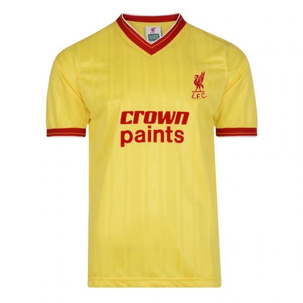 Liverpool FC 1986 Away Retro Football Shirt