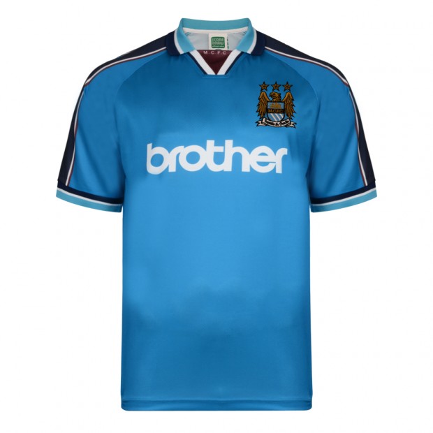 Manchester City 1998 Polyester Retro Shirt