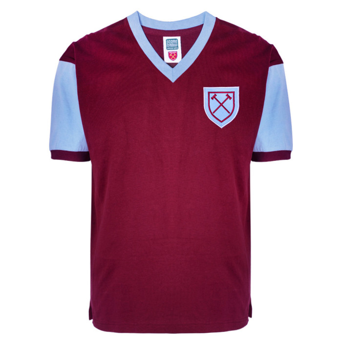 West Ham United 1958 No6 Shirt | West Ham United Retro Jersey | 3 Retro