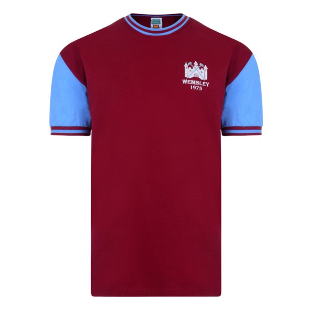 West Ham United 1975 FA Cup Final No4 Retro Shirt