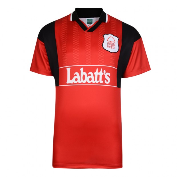 Nottingham Forest 1994 Retro Home Football Shirt