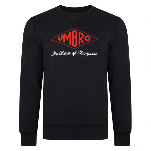 Umbro Choice of Champions Black Sweatshirt