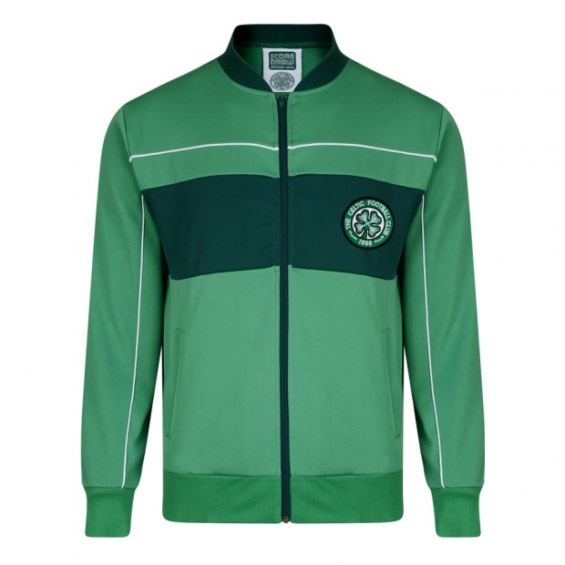 Celtic 1984 Retro Football Track Jacket