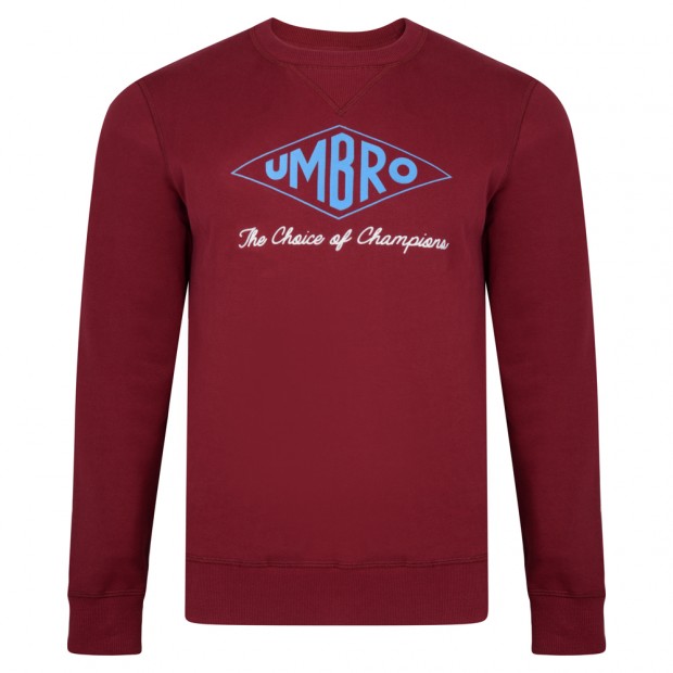 Umbro Choice of Champions Claret Sweatshirt