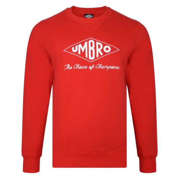 Umbro Choice of Champions Red Sweatshirt Umbro Champions Sweatshirt 3 Retro