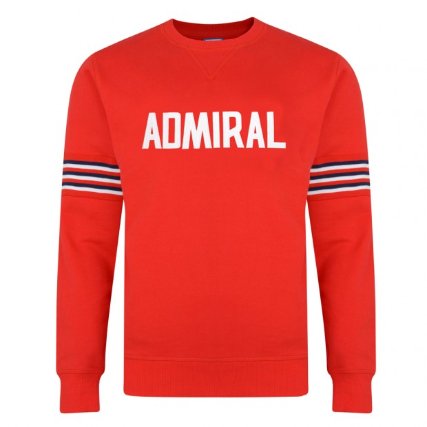 Admiral 1974 Red England Sweatshirt