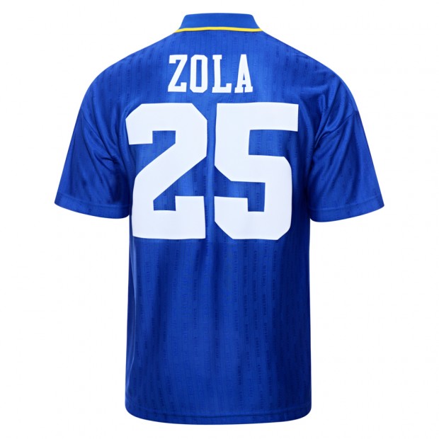 Chelsea 1997 FA Cup Final No25 Zola shirt