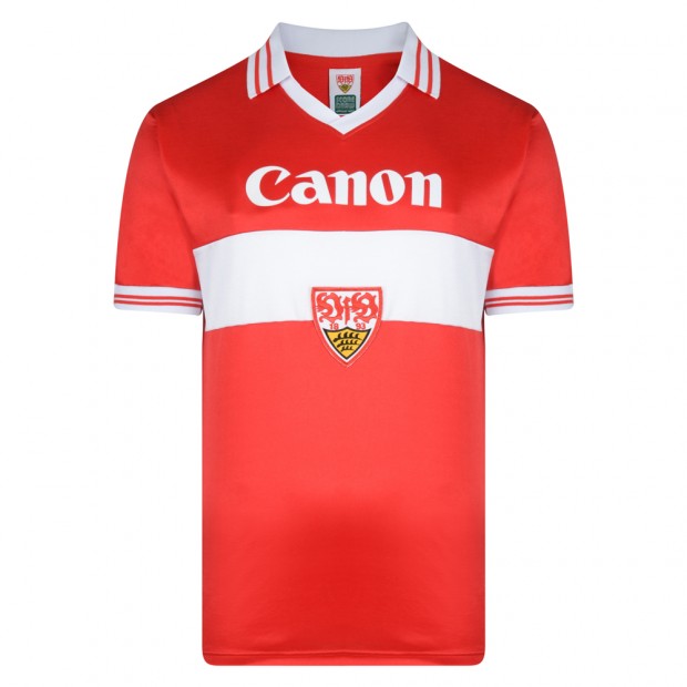 VfB Stuttgart 1980 Auswart trikot Football shirt