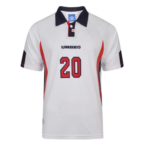 Umbro 1998 France Number 20 Football Shirt 
