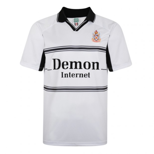 Fulham 2001 Retro Football Home Shirt