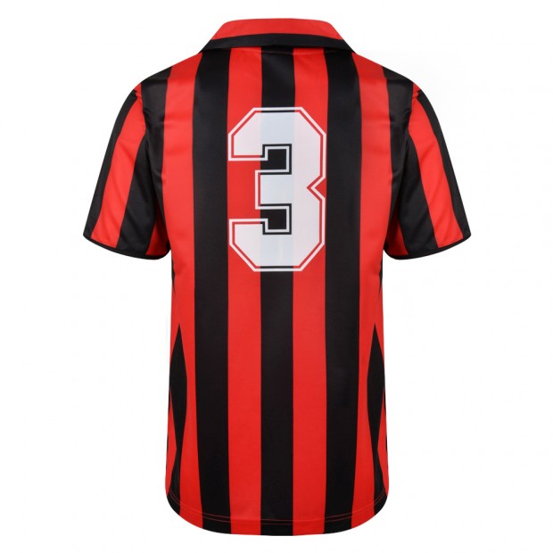 AC Milan 1988 No3 Retro Football Shirt