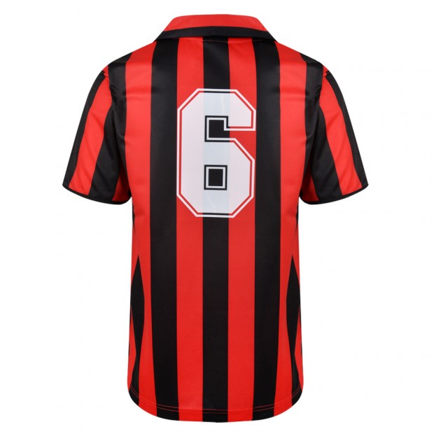 AC Milan 1988 No6 Retro Football Shirt