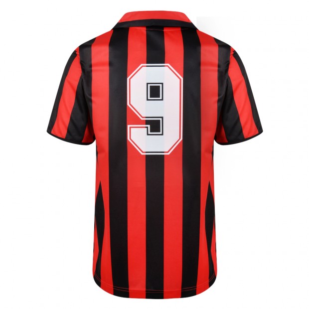 AC Milan 1988 No9 Retro Football Shirt
