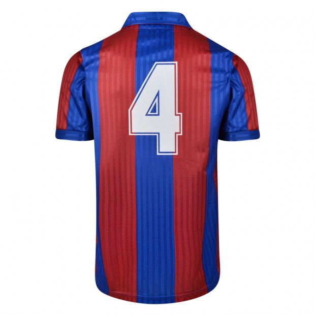 Barcelona 1992 No.4 Retro Football Shirt