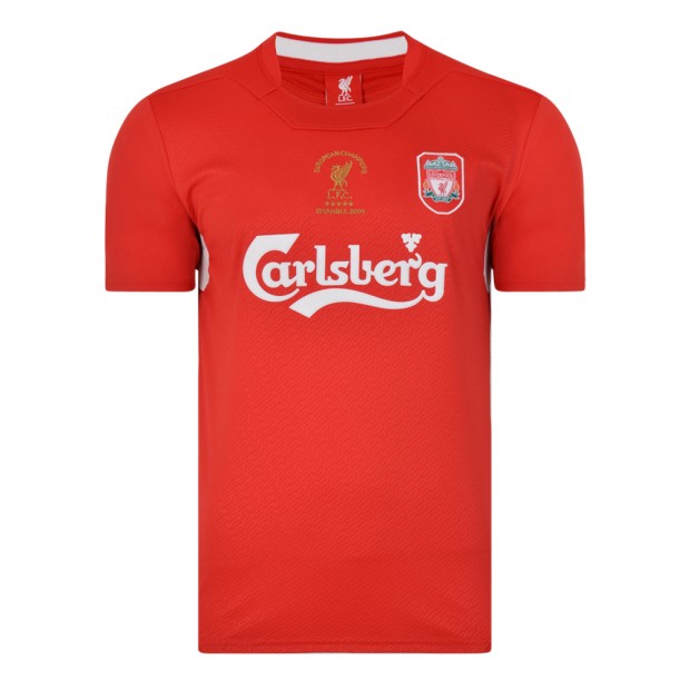 Liverpool 2005 Champions League Final Retro Shirt