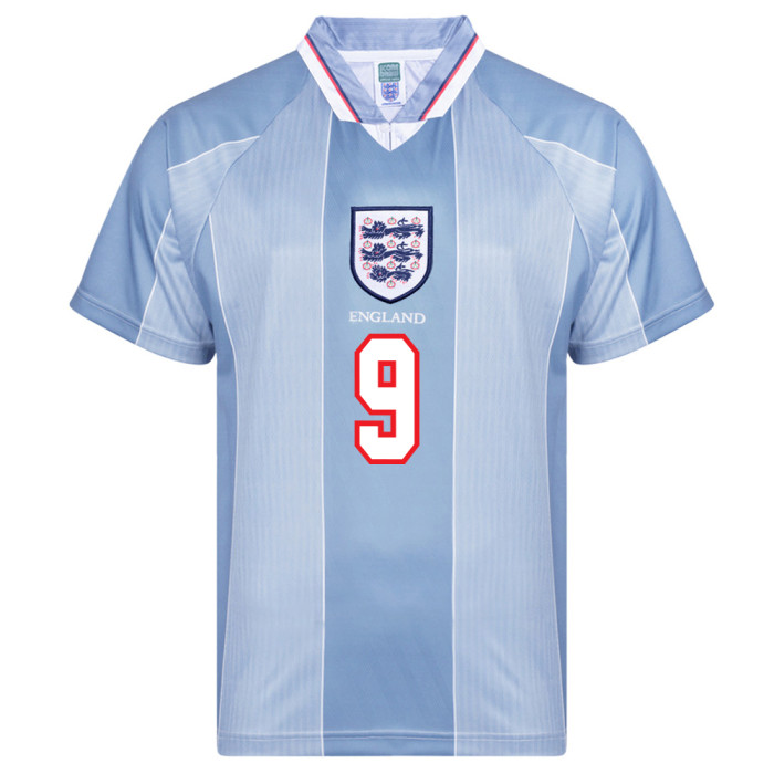 England 1996 Away No.9 Euro Championship Shirt 