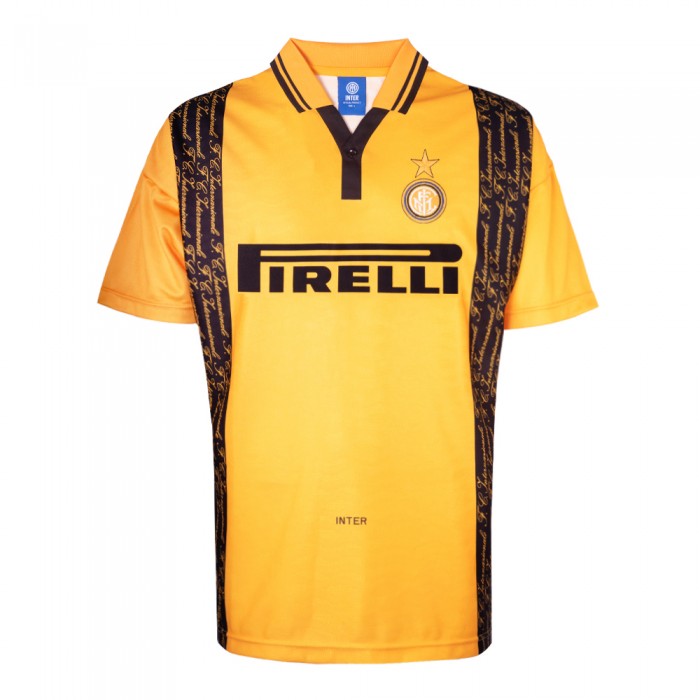 Maillot domicile de l'Inter Milan 1996-1997, taille XL Maillot domicile de l'Inter Milan 1996-1997, taille XL
