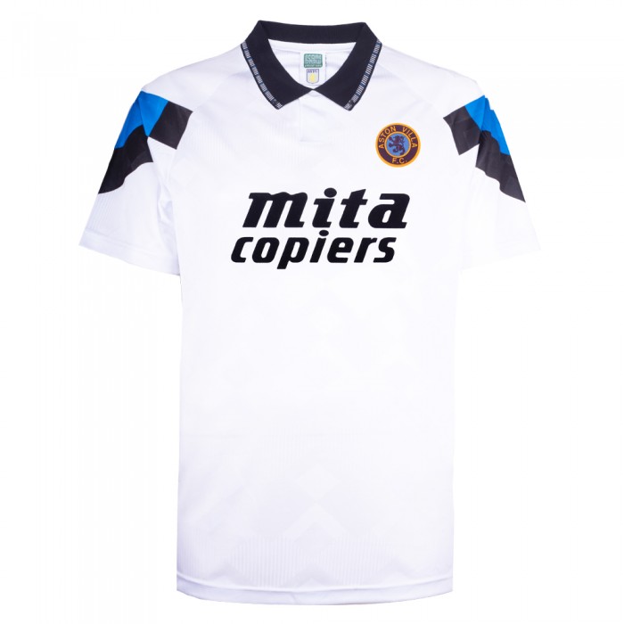 Aston Villa 1990 Away Retro Football Shirt