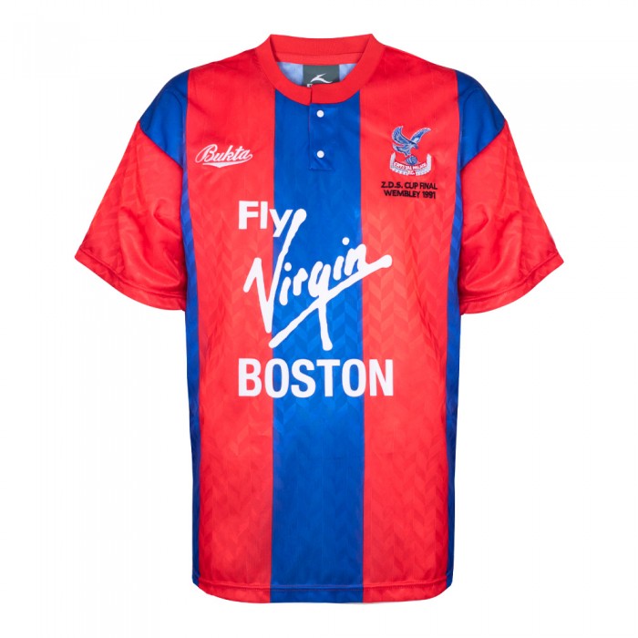 Crystal Palace 1991 ZDS Final Retro Football Shirt