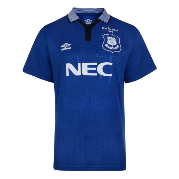 Umbro everton jersey clearance