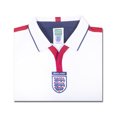 England 2004 Home Retro Football Shirt