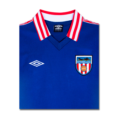 Sunderland 1978 Away Umbro Retro Football Shirt