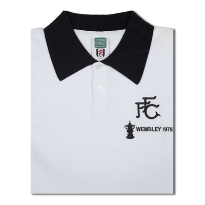 Fulham 1975 FA Cup Final Retro Football Shirt