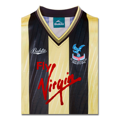Crystal Palace 1990 Third FA Cup Final Bukta Shirt