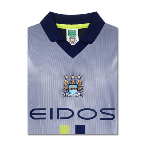 Manchester City 2000 Away Retro Football Shirt