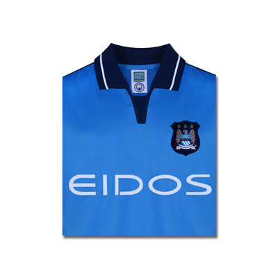 Manchester City 2001 Retro Football Shirt