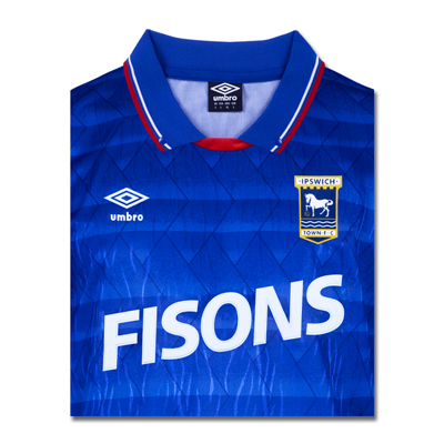 Ipswich Town 1990 Umbro Retro Football Shirt