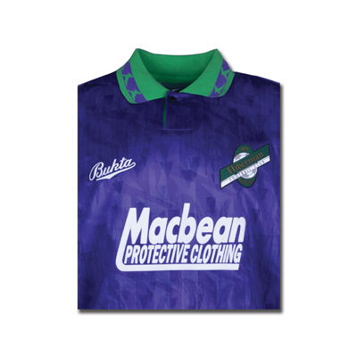 Hibernian 1992 Bukta  Away Retro Football Shirt