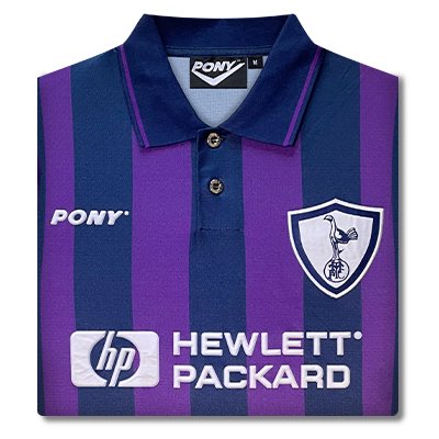 Spurs 1996 PONY Away Retro Football Shirt