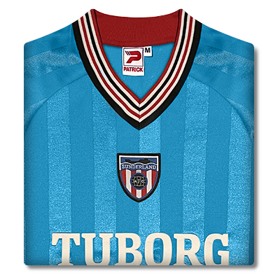 Sunderland 1987 Patrick Away Retro Shirt