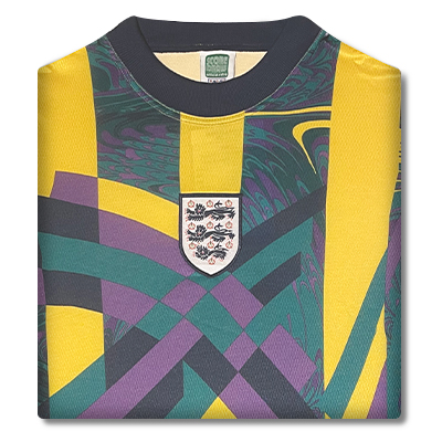 England 1996 Home Retro Goalkeeper Shirt
