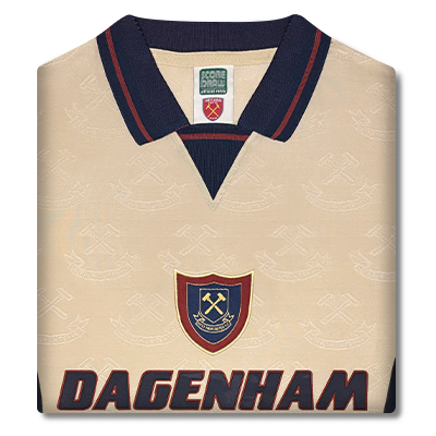 West Ham United 1996 Away Retro Shirt